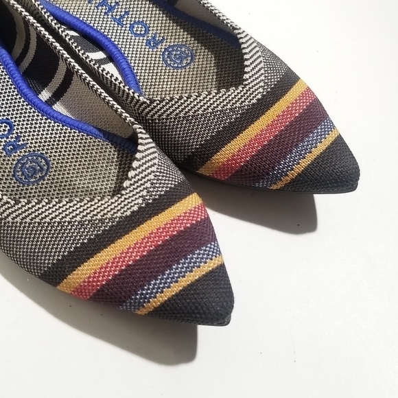 Rothy’s The Points Inverse Stripe - Picture 9 of 15